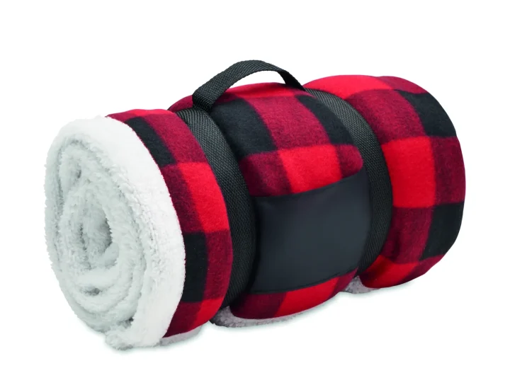 Pătură sherpa fleece RPET, SHERMATT, MO2394