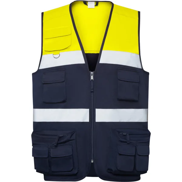 Vestă în două culori cu vizibilitate ridicată și multiple buzunare BETA, HV9323